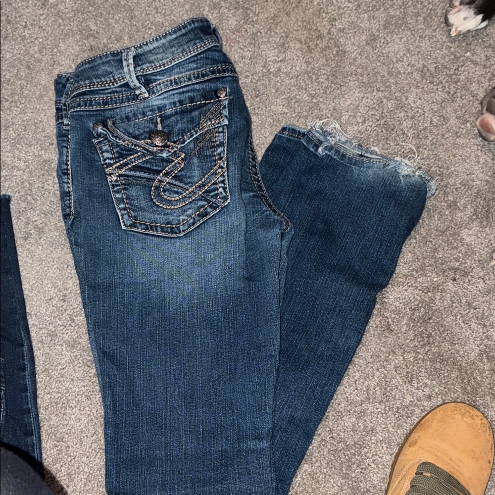 Silver Jeans Dark Blue Boot Cut Women's Jeans